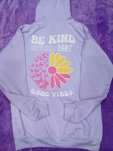 Good Vibes Lavender Hoodie