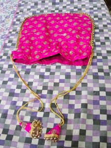 Designer Pink Embroidered kit