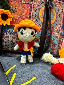 Handmade Crochet Amigurumi Luffy