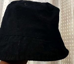 Stylish Black Bucket Hat