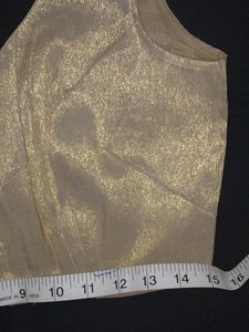 Golden Blouse Sleeveless