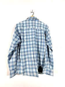 Blue And White Checks Shirt (Men's)