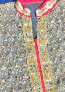 Cream Colour Kurti With Inner 🎉🎉