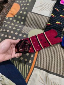 Toe Socks - Colorful Fun! 3 pairs