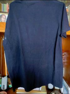 Navy Blue Oversized Tshirt
