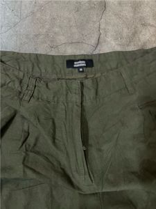 Olive Green Wide-Leg Pants (Lightweight)