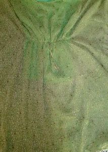 Beautiful Flowers Printed Light Green Kaftan Dress👗👗👗👗👗