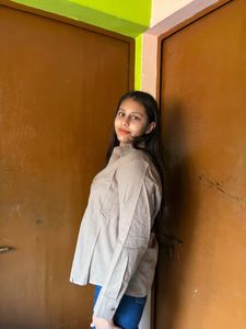 Classic Brown Button-Up Shirt