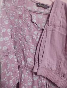 Pink Floral coord set