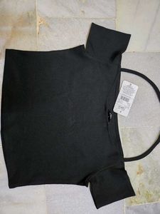 black off shoulder top