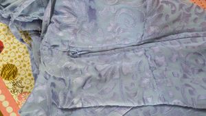 Beautiful Lavender Jacquard Gown