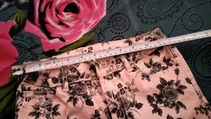 Floral Print Jeans