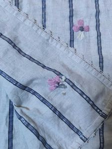 Embroidered Kurta Set with Dupatta