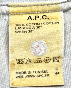 A.P.C. Men's Light Pink Button-Down Shirt