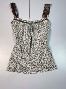 Cute Leopard Print Tank Top
