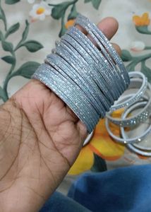 Sparkling Rhinestone Bangles set