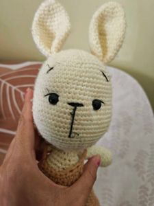 Handmade Crochet Bunny Toy