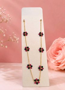 Delicate Flower Chain Necklace