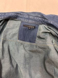 Men’s Classic Blue Denim Shirt