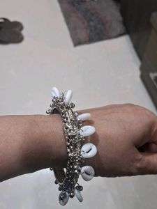 Boho Shell Bangle Bracelet