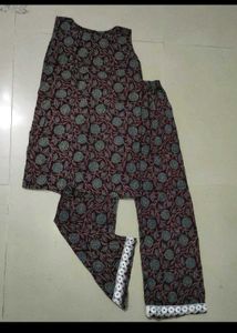 Printed Kurta Set with Pants