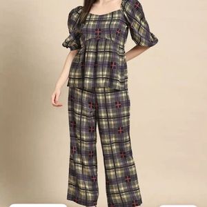 Plaid Co-ord Set