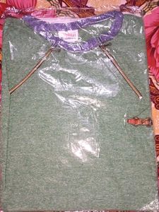 Stylish Zipper Detail T-Shirt