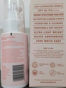 Komylo Ilume Sun Screen SPF 60
