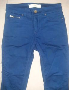 ZARA Vintage Rare-to-Find Royal Blue Denim Jeans
