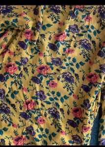 Floral Print Button-Up