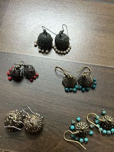 Assorted Ethnic Earrings Set