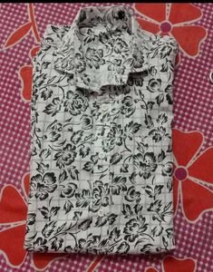 men's floral print Shirt