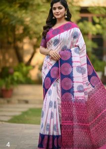 Tie and dye Pure Cotton saree