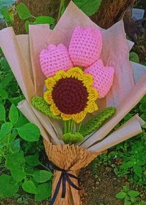 Crochet Tulips Vt 🌻 Sunflower
