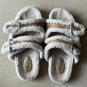 Cozy Shearling Slides