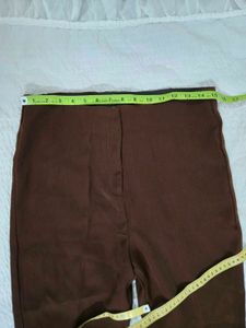 Brown Flared Pants waist 30