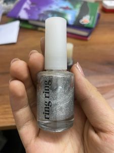 Dark and Light silver Nail polish