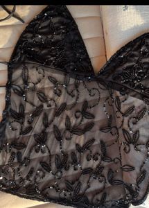 Sheer Beaded Camisole Top