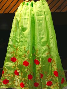 Fashionable Blouse Lehenga Dupatta