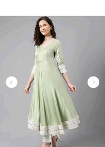 KHUSHAL K Regular thread work kurta with tr