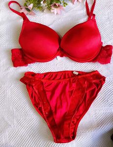 Red Lingerie Set