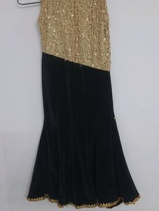 Black And Golden Gown