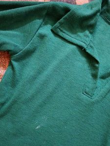 Women's Green Polo Shirt