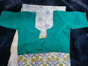 Beautiful tissue saree