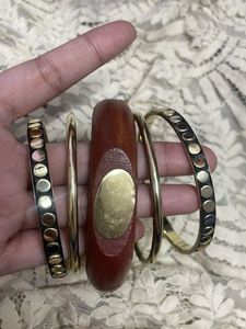 Wooden Bangles Stack