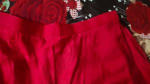 Beautiful redish pink sharara set