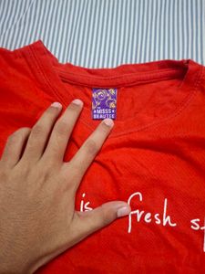 Red Graphic T-Shirt