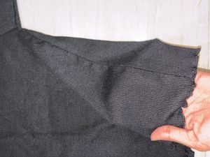 Black Lettuce Trim T-Shirt