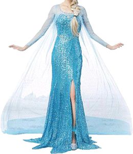 Sparkling Blue Princess Dress