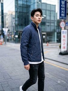 G-Star RAW 'Anchor Overshirt' Quilted Bomber Jacke